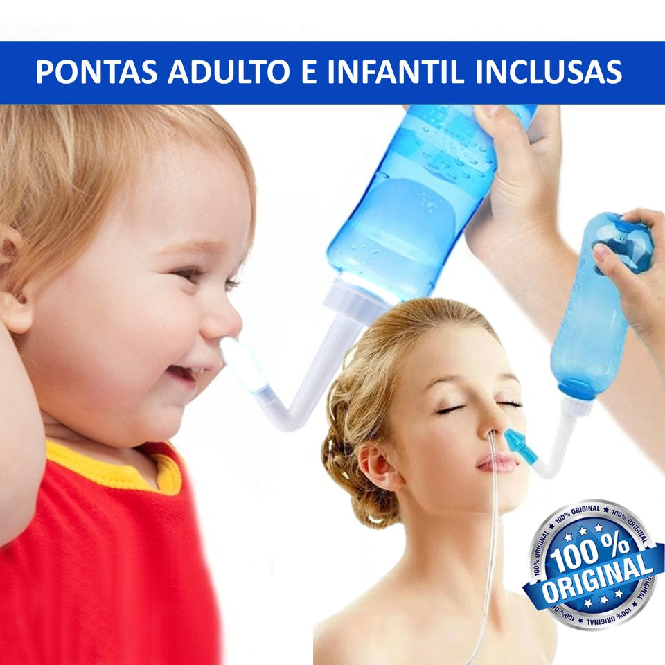 Higienizador Nasal 300ml - Limpeza no Nariz